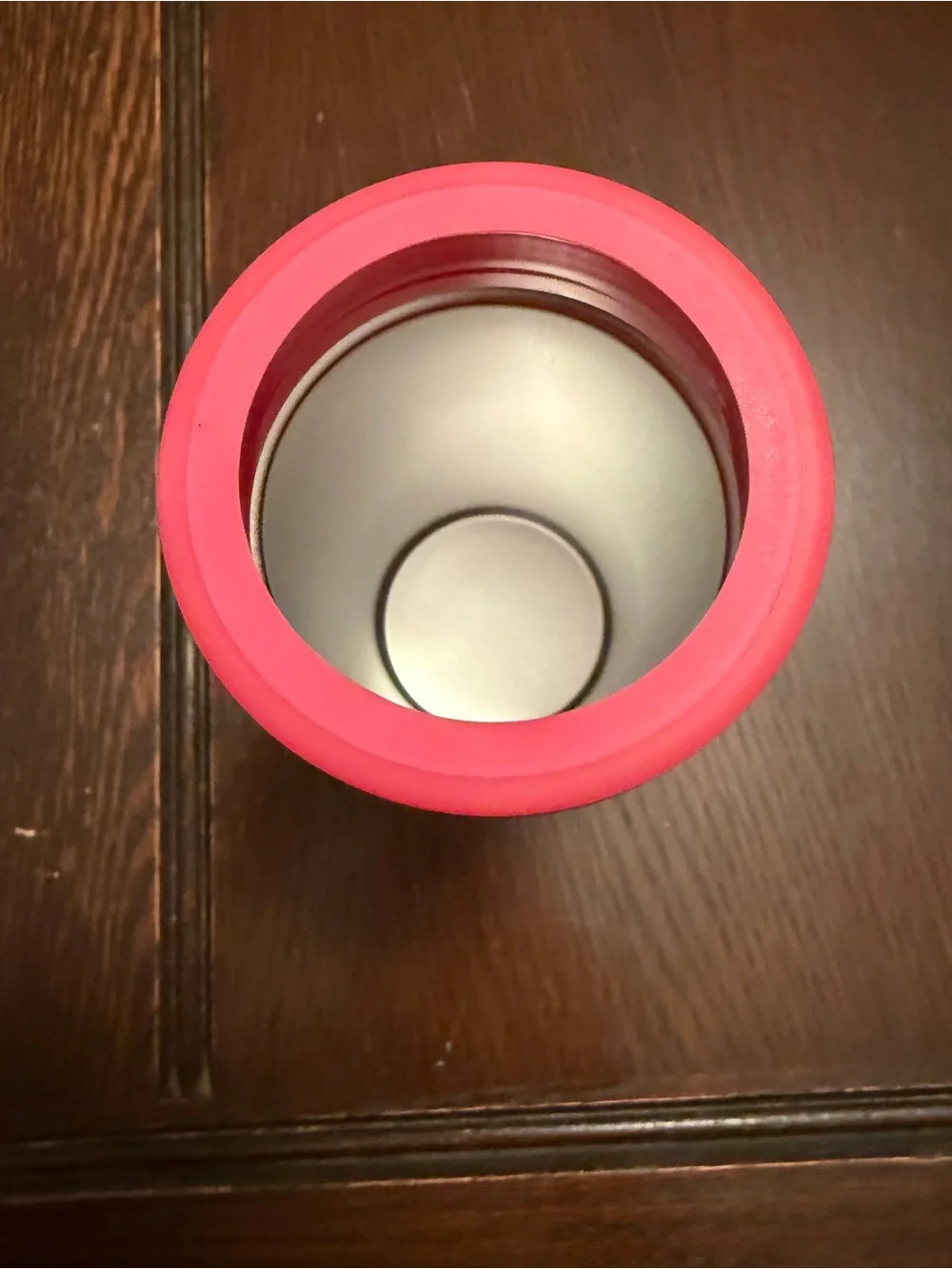 Dolly Parton Pink Slim Drink Holder Tumbler Gold Script WHAT WOULD DOLLY DO?